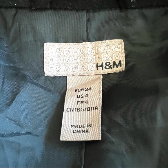 H&M Black coat - Picture 13 of 13